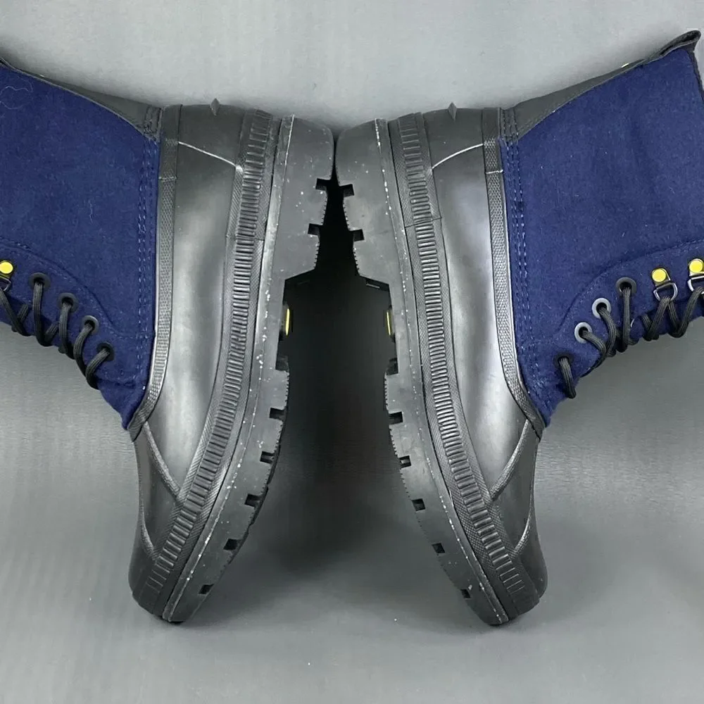 SPERRY Ice Bay Wool Navy Boots mens size 8.5 (new without Box)